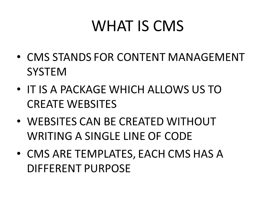 what is cms