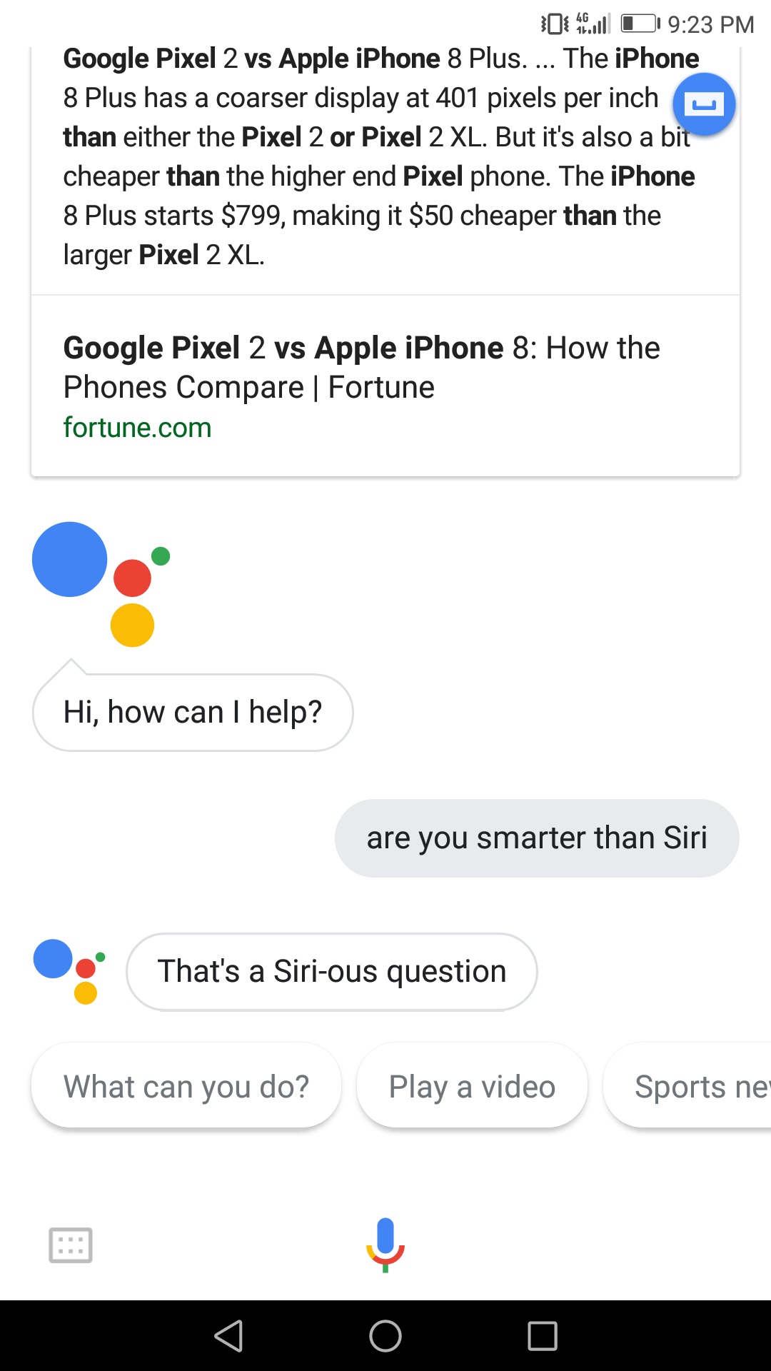 is google assistant smarter that siri